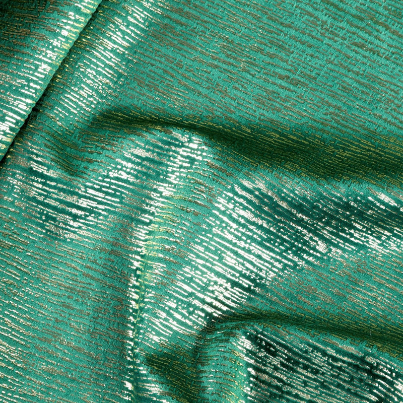 Addine Blackout Curtains Single Panel, Dark Green
