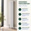 Uxbridge Vertical Traditional Colosseum Radiator-40191329-40191331
