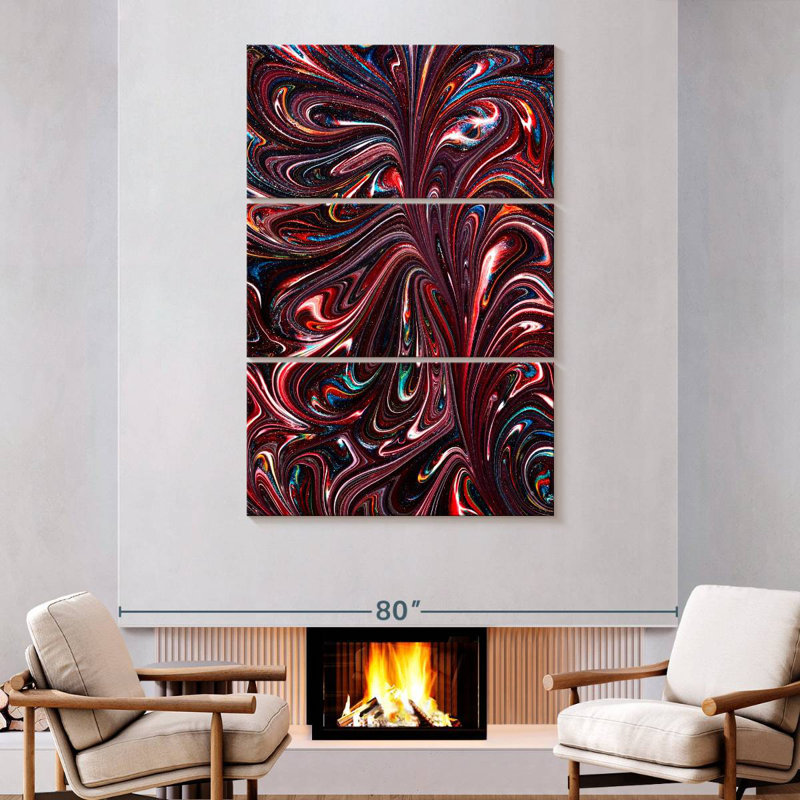 Avery Trippy Space, 74" H x 48" W