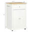 Table roulante pour îlot de cuisine, chariot de service portable avec tiroir-580310423