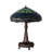 31" High Tiffany Hanginghead Dragonfly Table Lamp