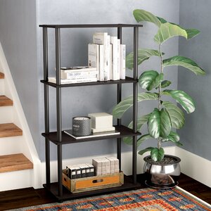 Johnston 43.3" H x 23.6" W Plastic Etagere Bookcase