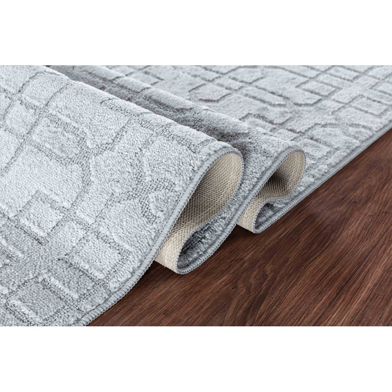 Greenlawn Non-Slip Indoor Doormat, 120cm W x 160cm L, Dark Grey