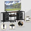 49cm H Media Shelves
