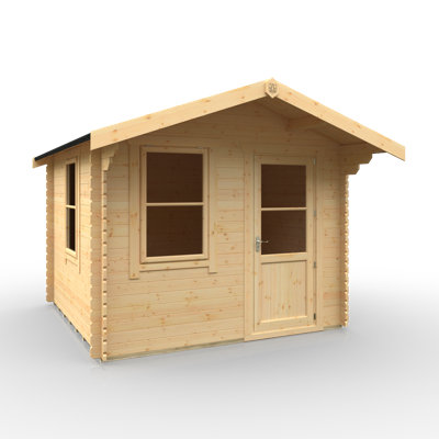 10x10w Caspian | 28mm Log Cabin