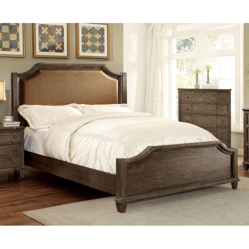 Upholstered Standard Bed, California King