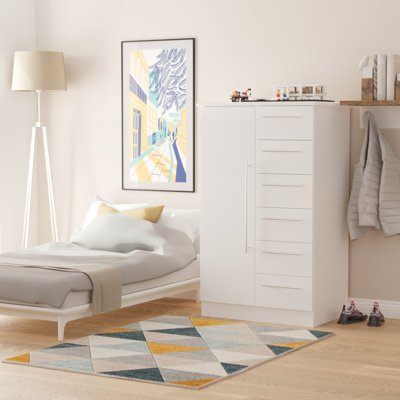 Taevyn Manufactured Wood Wardrobe