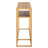 Reese 54'' Glass Top Console Table-654997280