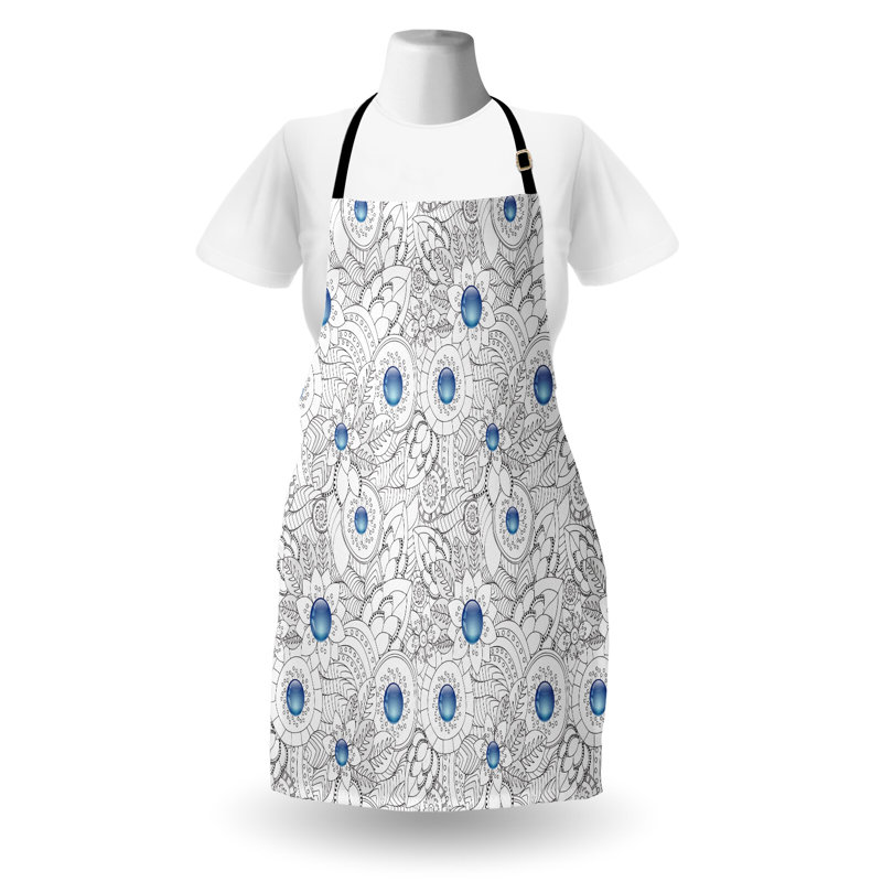 Tablier floral