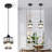 Levona 1-Light Crystal Drum Modern Pendant Light-703914846