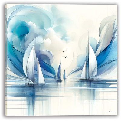 Dreamy Voyage Wrapped Canvas Print Wall Art