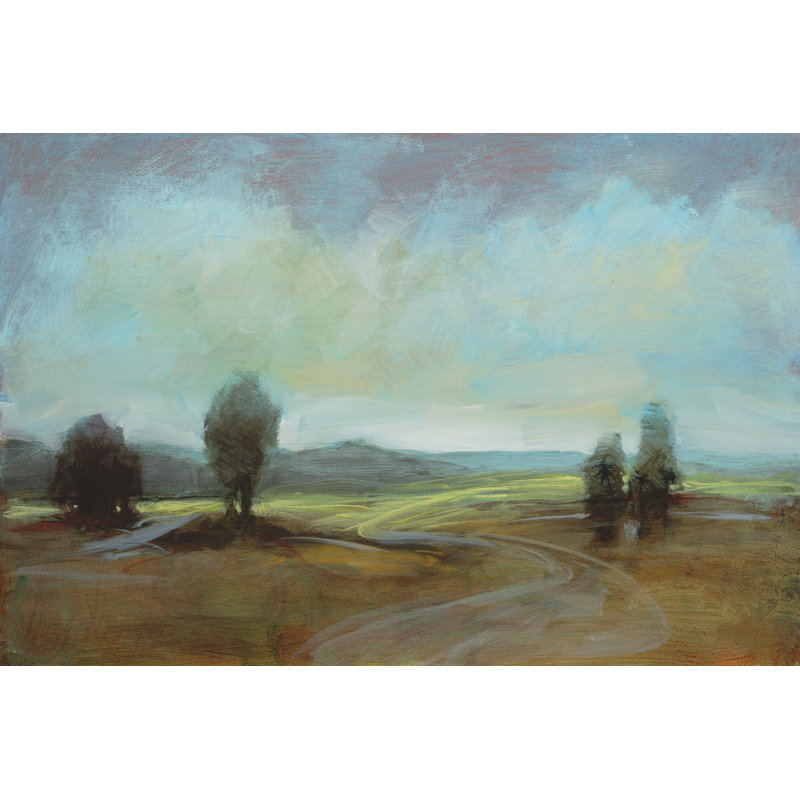 Landscape 101 1 Piece Wrapped Canvas Painting, 20cm H x 30cm W x 3.8cm D
