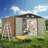 Galvanized Steel Horizontal Storage Shed-93574006-93574007