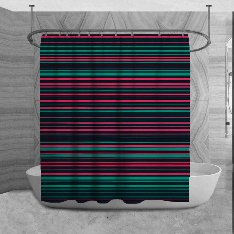 Rideau de douche Rienna, H 73 po x l 70 po