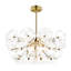 Lustre de sphère spoutnik 6 lumières Fregoso
