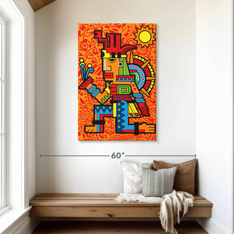 Leisha Aztec II, 45" H x 30" W