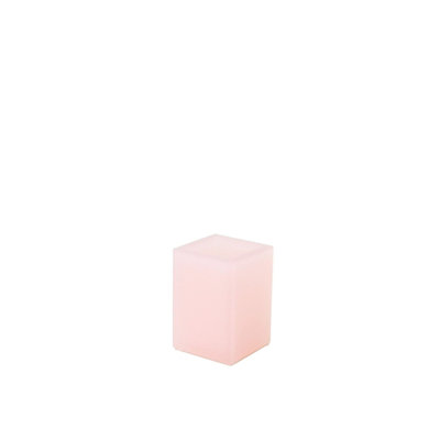 Rosé Lucite Brush Holder