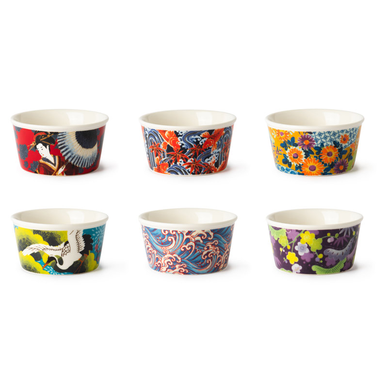 Excelsa Kimono Porcelain Serving Bowl