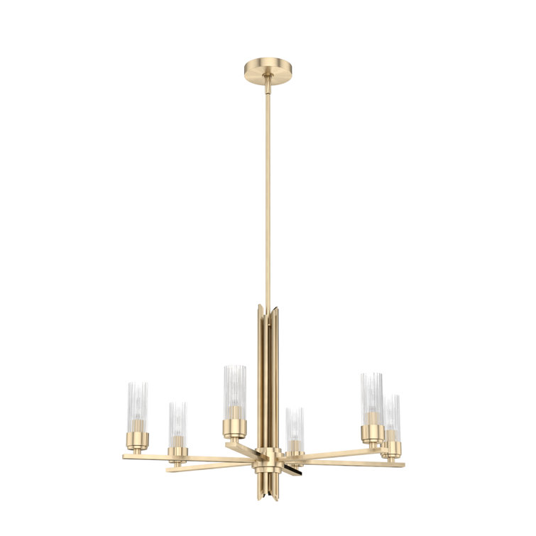 Gatz 6 Light Chandelier Ceiling Light Fixture