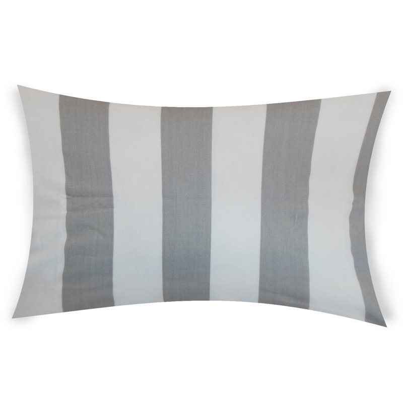  Housse et insert rectangulaires en coton, 14 po x 48 po, Gris