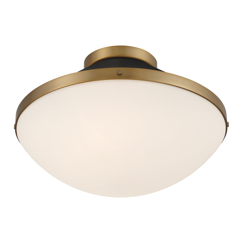 Plafonnier encastré 2 lumières Boldberg, Noir mat