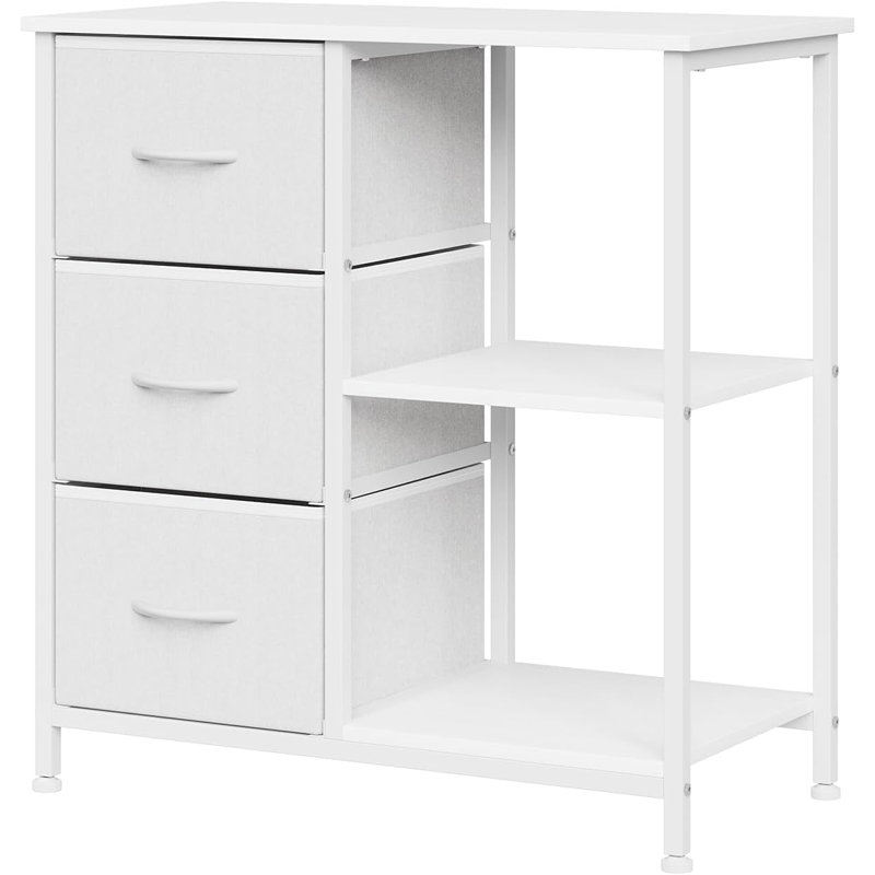 70cm Wide 3 -Drawer File Cabinet, White