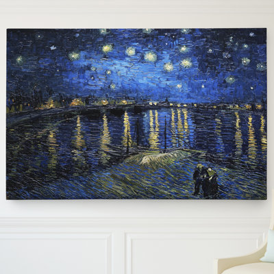 " Over The Rhane " by Vincent Van Gogh