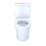 Aquia® IV 1G Two-Piece Elongated Dual Flush 1.0 And 0.8 Gpf Skirted Toilet With Cefiontect with Wax Ring and Toilet Mounting Bolts