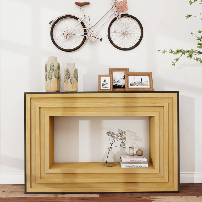 Console en bois pour l'intérieur