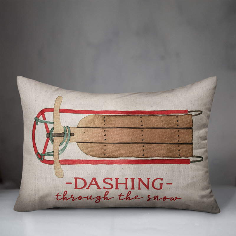 Housse de coussin rectangulaire Wahyudi, H 14 po x l 20 po x P 1,5 po