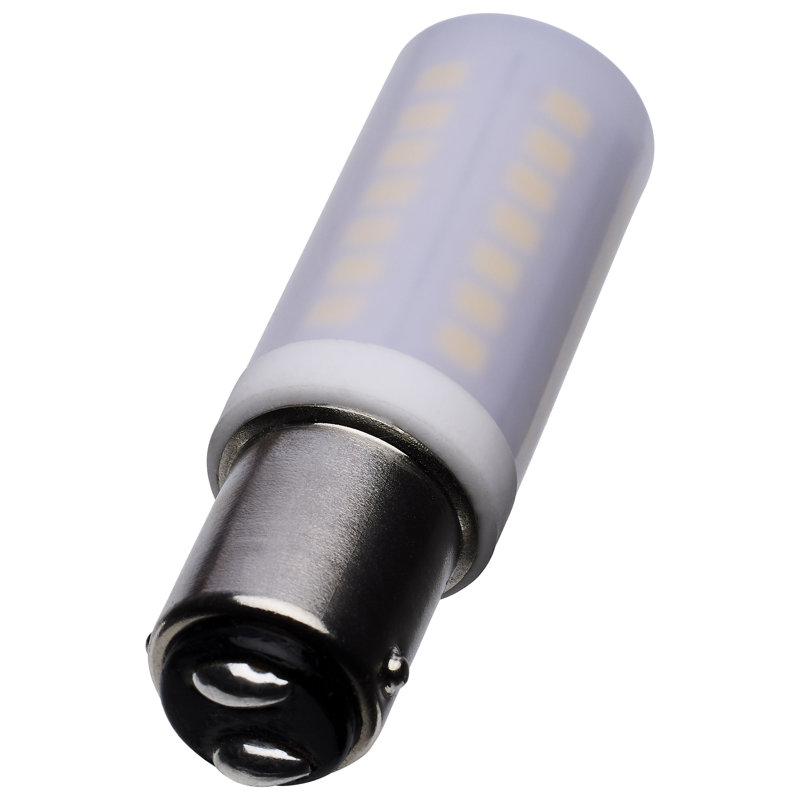 DEL T6 5 watts - Finition transparente - Base DC - 5000K - 120 Volt, 5000 kelvins, 500 lumens, Blanc