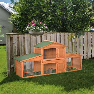 Duwayne Weather Resistant Small Animal Hutch
