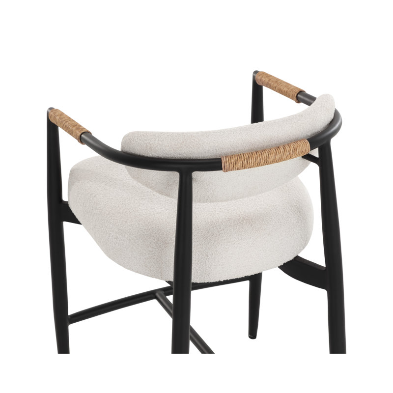 Tabouret de comptoir MARITA - Crème Louis