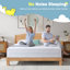 Medium Feeling Gel Memory Foam Mattress, Fibreglass Free, Breathable Knit Cover, Motion Isolation, Mattress in a Box-112549344-112549346