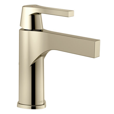 Robinet de salle de bain monotrou avec drain Zura