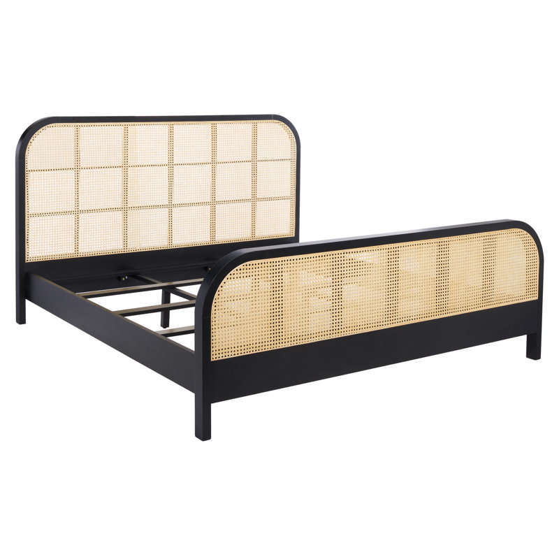 Mcallister Cane Bed, King, Black