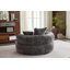 Canapé à billes avec housse en chenille ultra doux-2125095970
