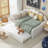 Full Size Upholstery Daybed Frame with Trundle-154307655