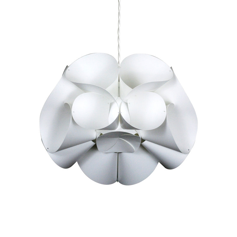 Swirl 20cm H Plastic Novelty Pendant Shade