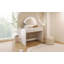Coiffeuse 39 "avec miroir et écran tactile, coiffeuse avec tiroir pour chambre à coucher