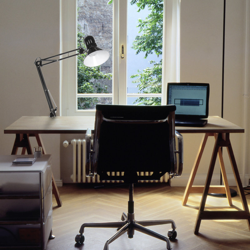 Hemal Adjustable Metal Desk Lamp Lamp