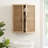 Brigitte Two-Door Rattan Wall Storage Cabinet