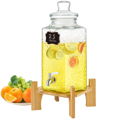 Sausalito 2.5oz. Glass Beverage Dispenser