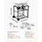 18QTx2 Outdoor Propane Deep Fryer Commercial Cooker Cart with Wheel Two Tank
