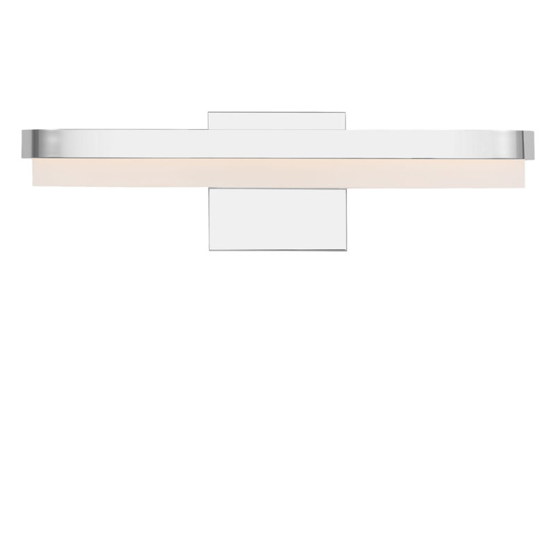 Ismay Vanity, 5" H x 18" W x 4" D, Chrome