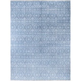 Overdyed One-of-a-Kind 9' 2" X 12' 3" Hand Knotted Area Rug