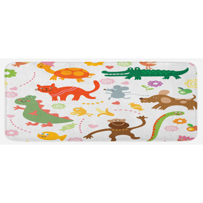 Tapis de cuisine animaux