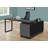 Aijalon Computer Desk, Home Office, Corner, Storage Drawers, L Shape, Work, Laptop, Metal-1913402045
