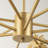 Ophelia 12-Light Modern Linear Sputnik Chandelier-1704504970