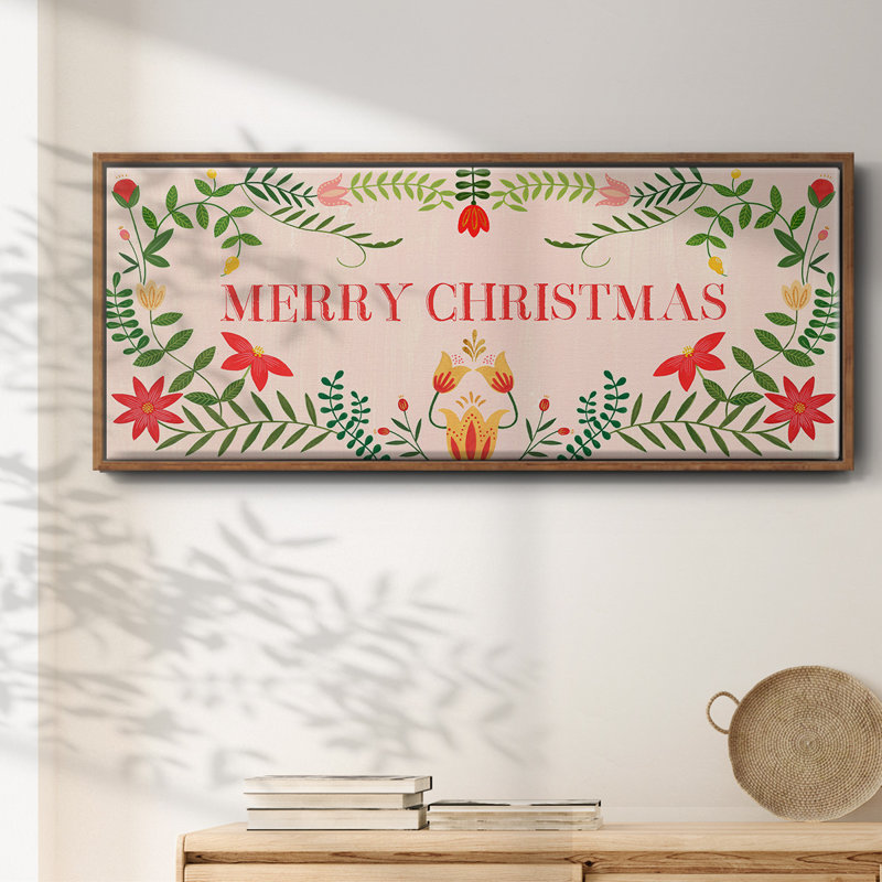 Twelve Days Collection D- Framed Canvas